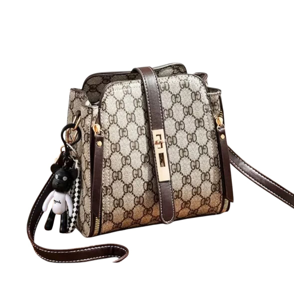 Ladies fashion bag with sling ( QF )