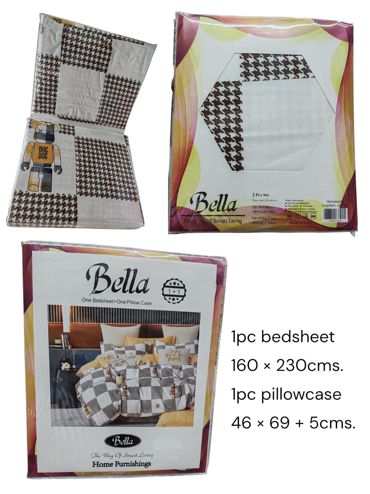 12 sets Bella 2 pcs. Set 160 x 230 cm ( NC)