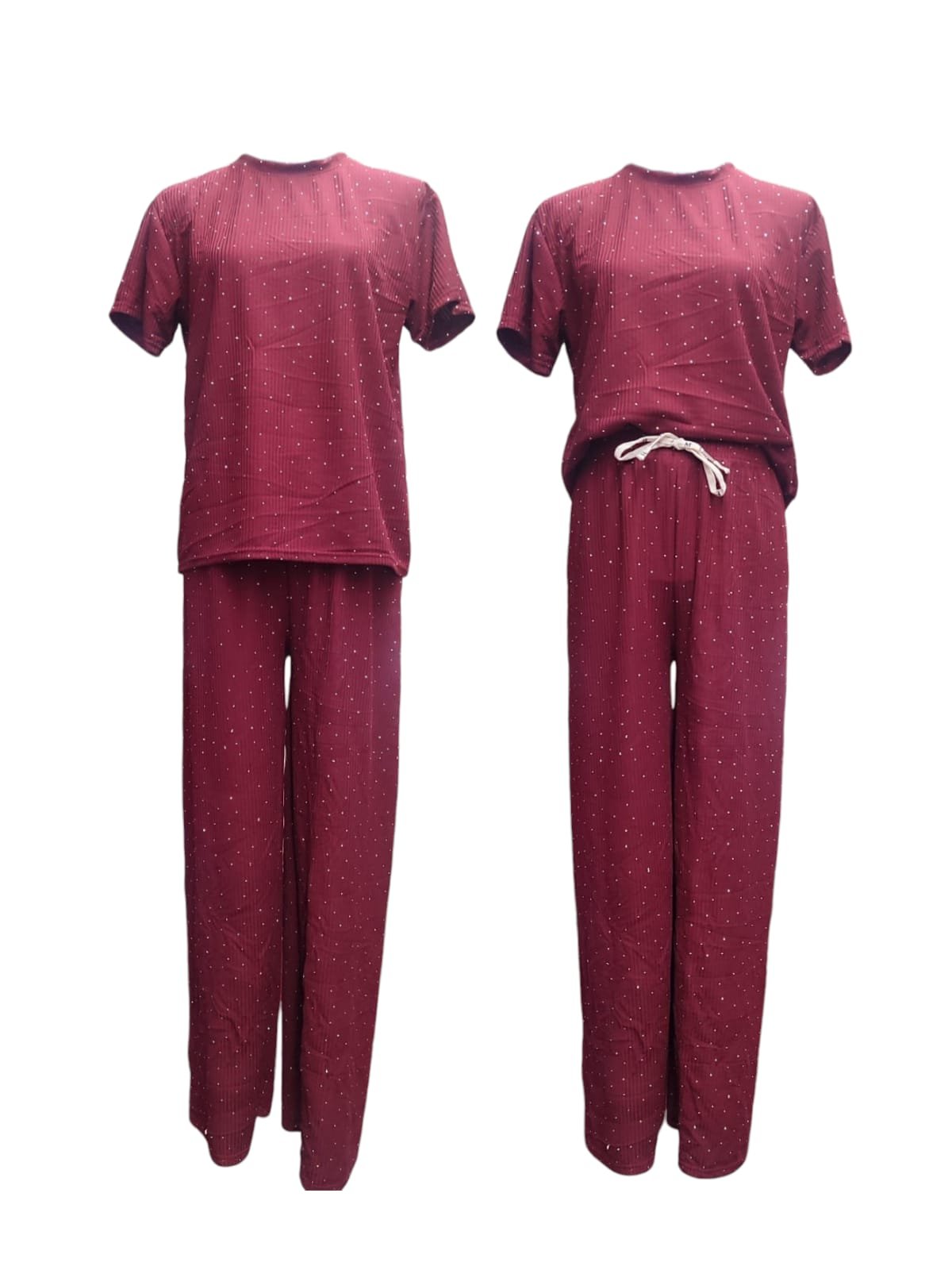 Women's 2 pcs. Set Terno With Drawstring Pants ( NC)