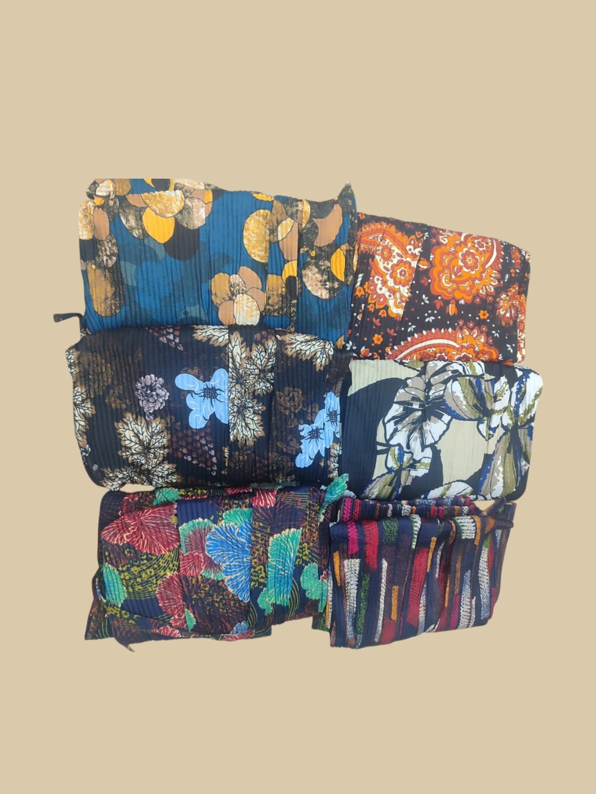 12 pcs. Women's Flower Design Soft Squarepants (AD)