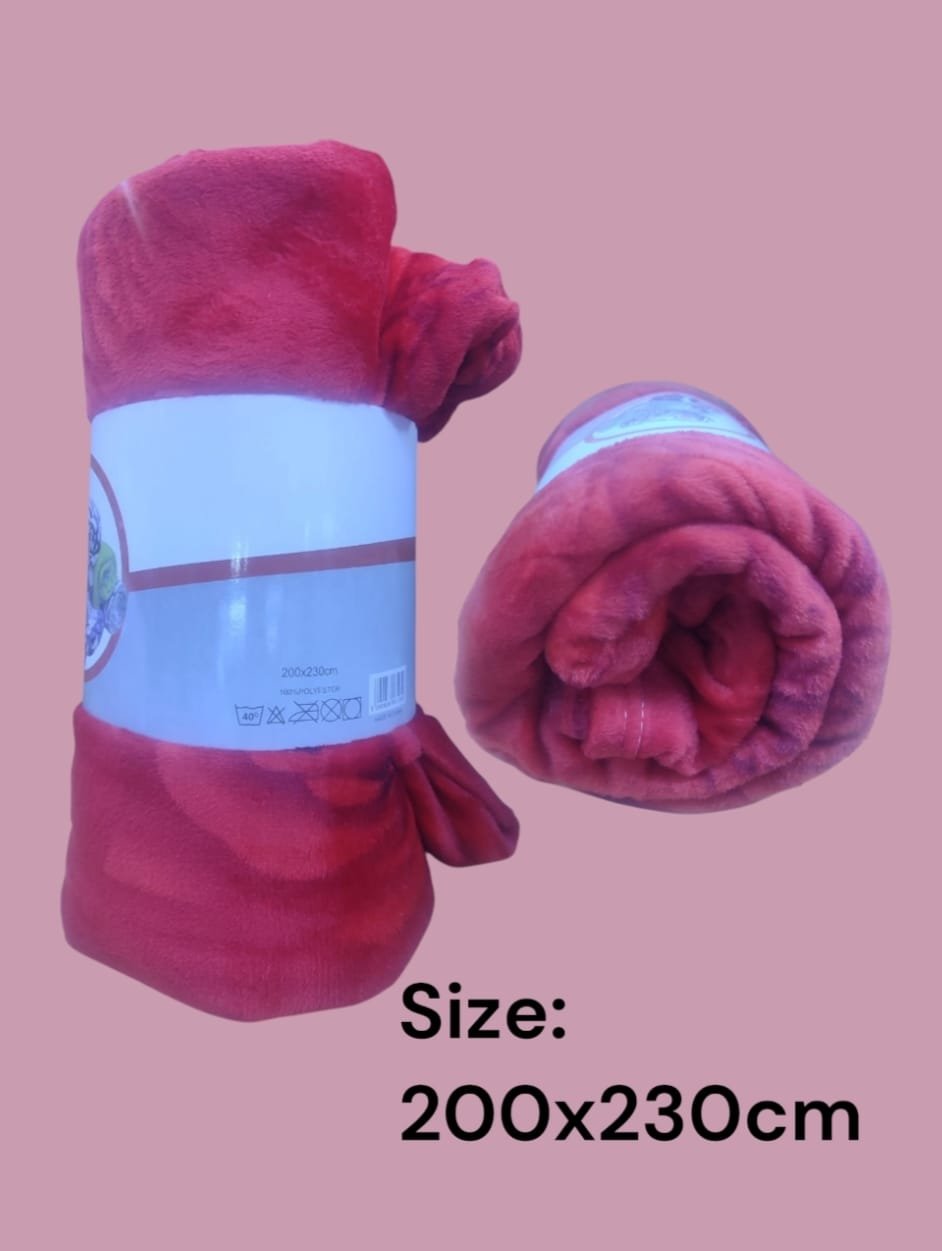 Plush Blanket Soft and Skin Friendly Blanket 200x230 cm. ( AM)