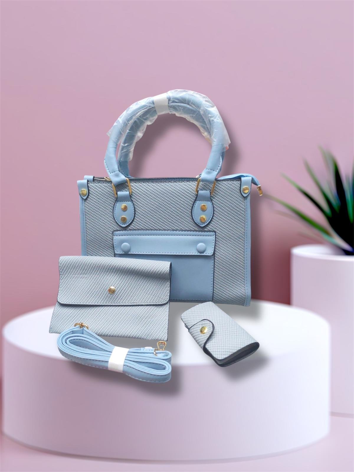 Women's Fashion Bag Set With Clutch Wallet ( NC )