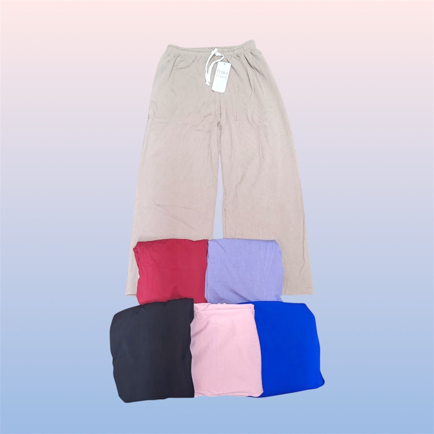 12 pcs Solid Color Women's Squarepants GP005 ( NC) Freesize