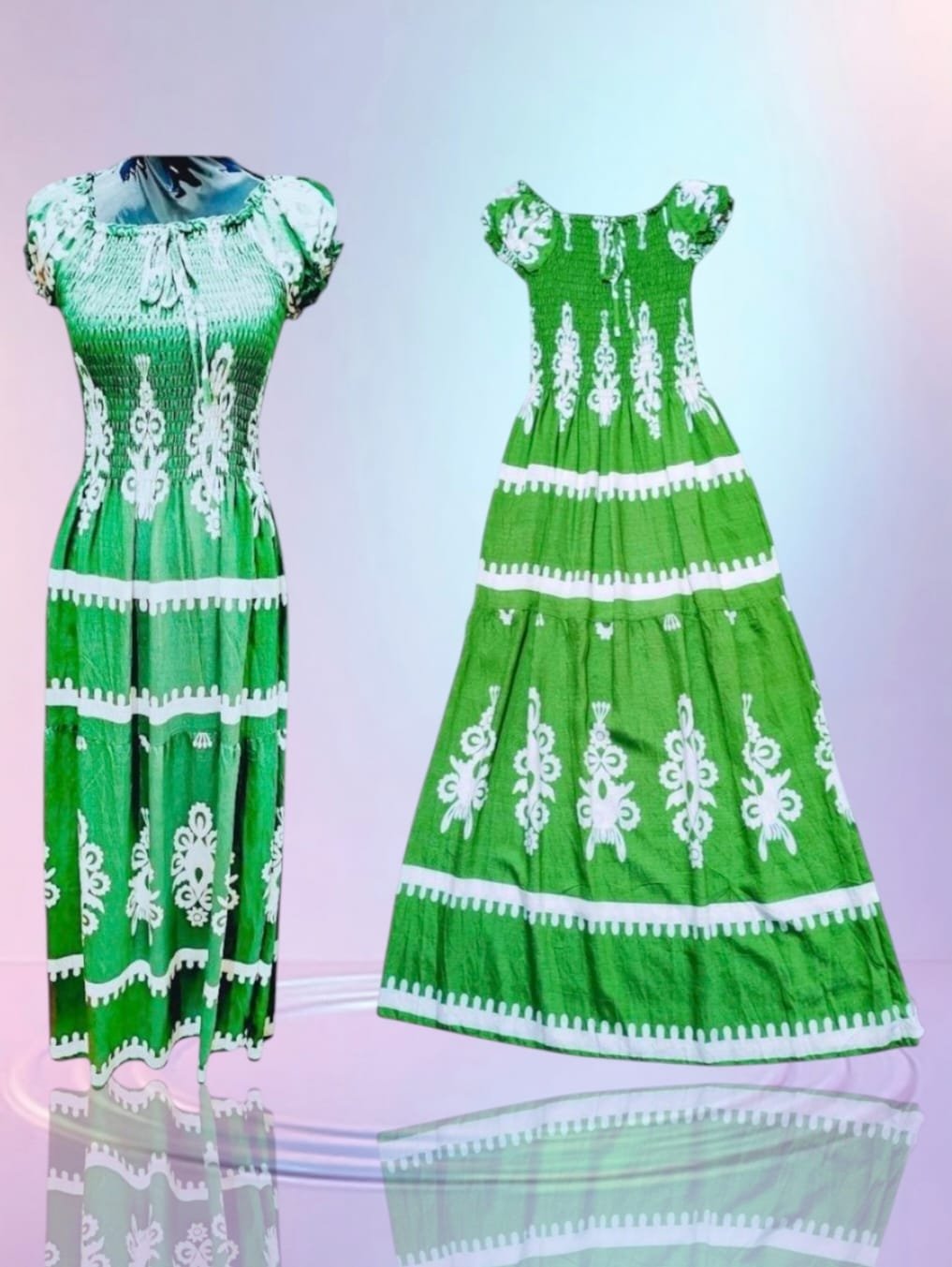 Women's Casual Linen Dress ( AM )