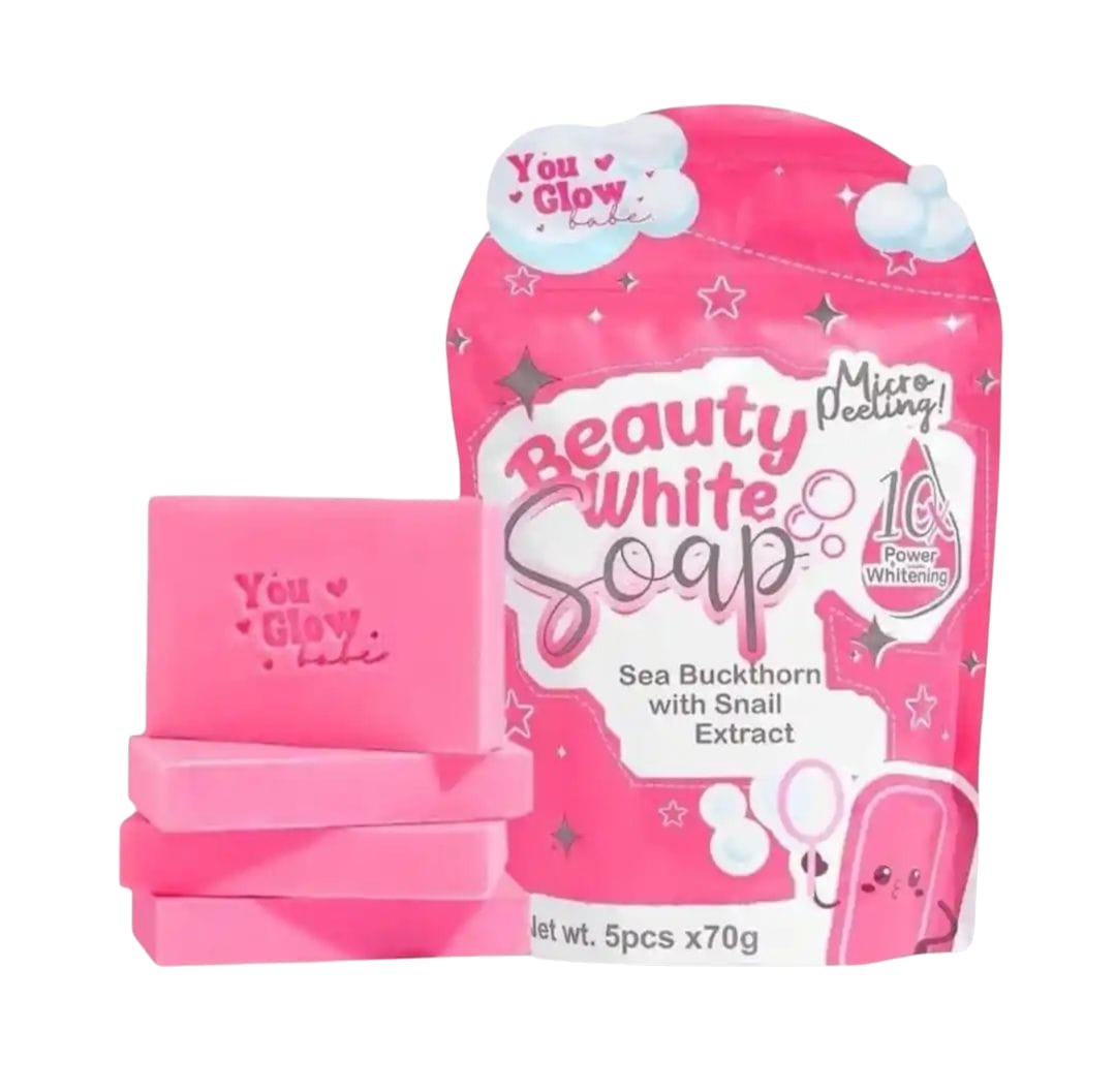 BEAUTY WHITE SOAP net wt. 5pcs x 70 g ( M & H )