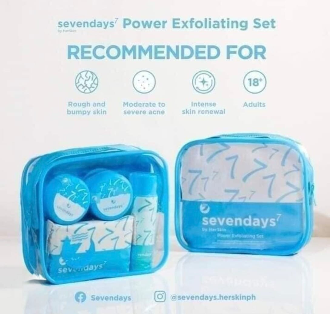 SEVENDAYS POWER EXFOLIATING SET ( M & H )