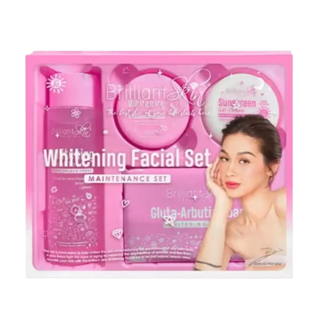 BRILLIANT SKIN WHITENING FACIAL SET MAINTENANCE ( M & H )