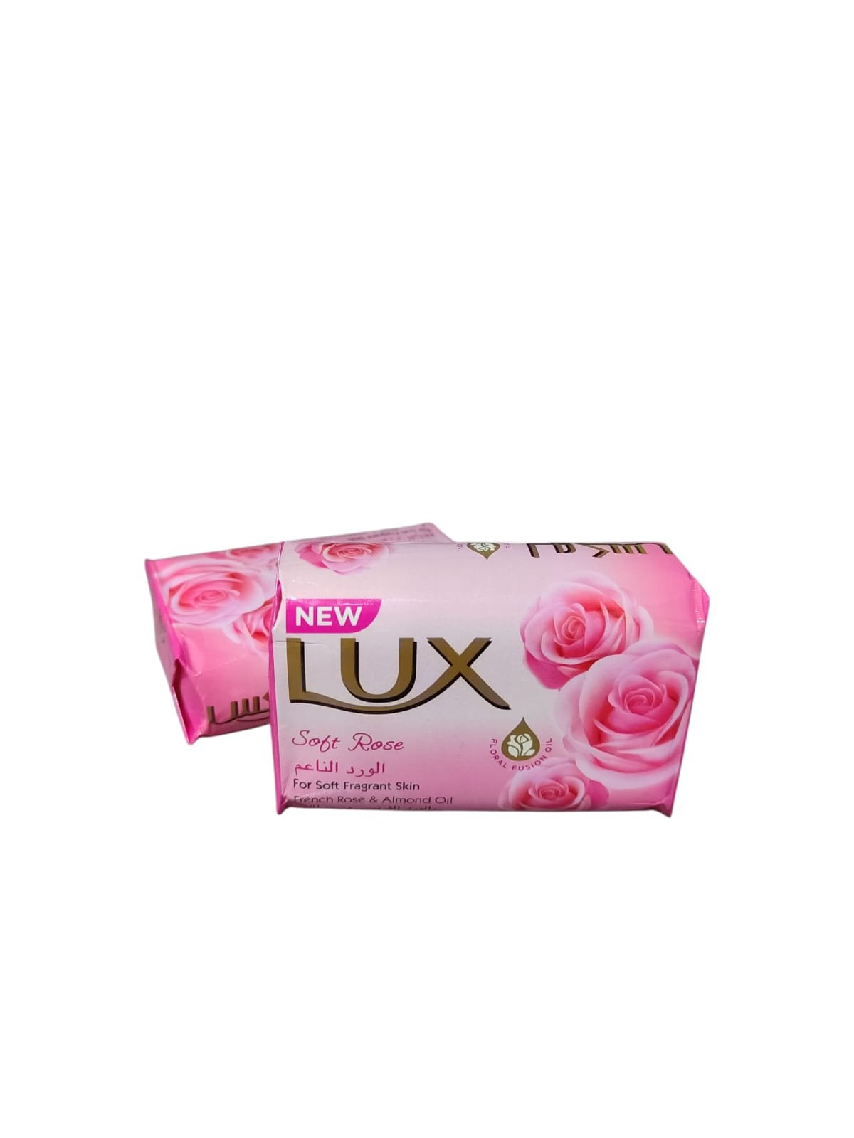 Lux soap french rose & almond oil 170g per pack ( RM )