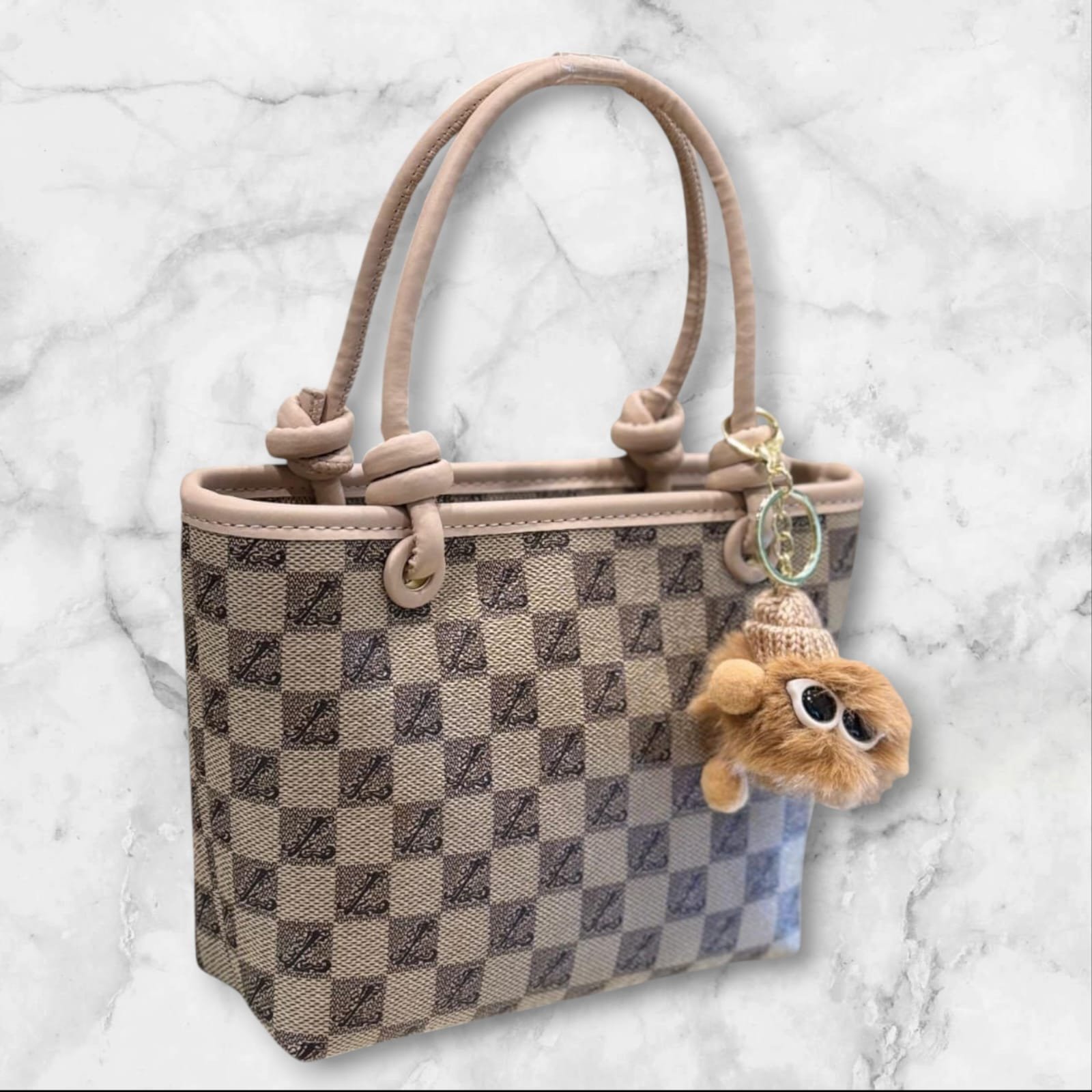 LADIES FASHION BAG WITH CHAIN ( Q F )