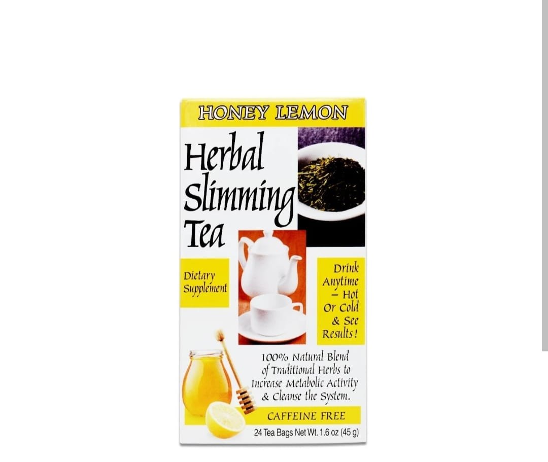 HERBAL SLIMMING TEA HONEY LEMON (Caffein Free) 24 tea bags ( M & H )