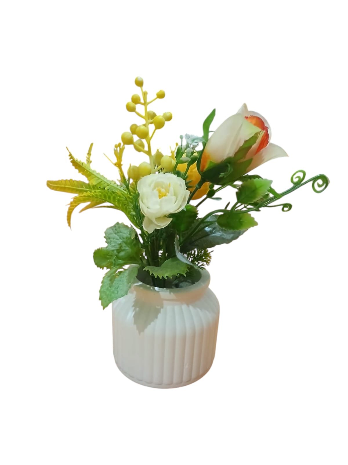 handmade flower Vase (with cute flower)