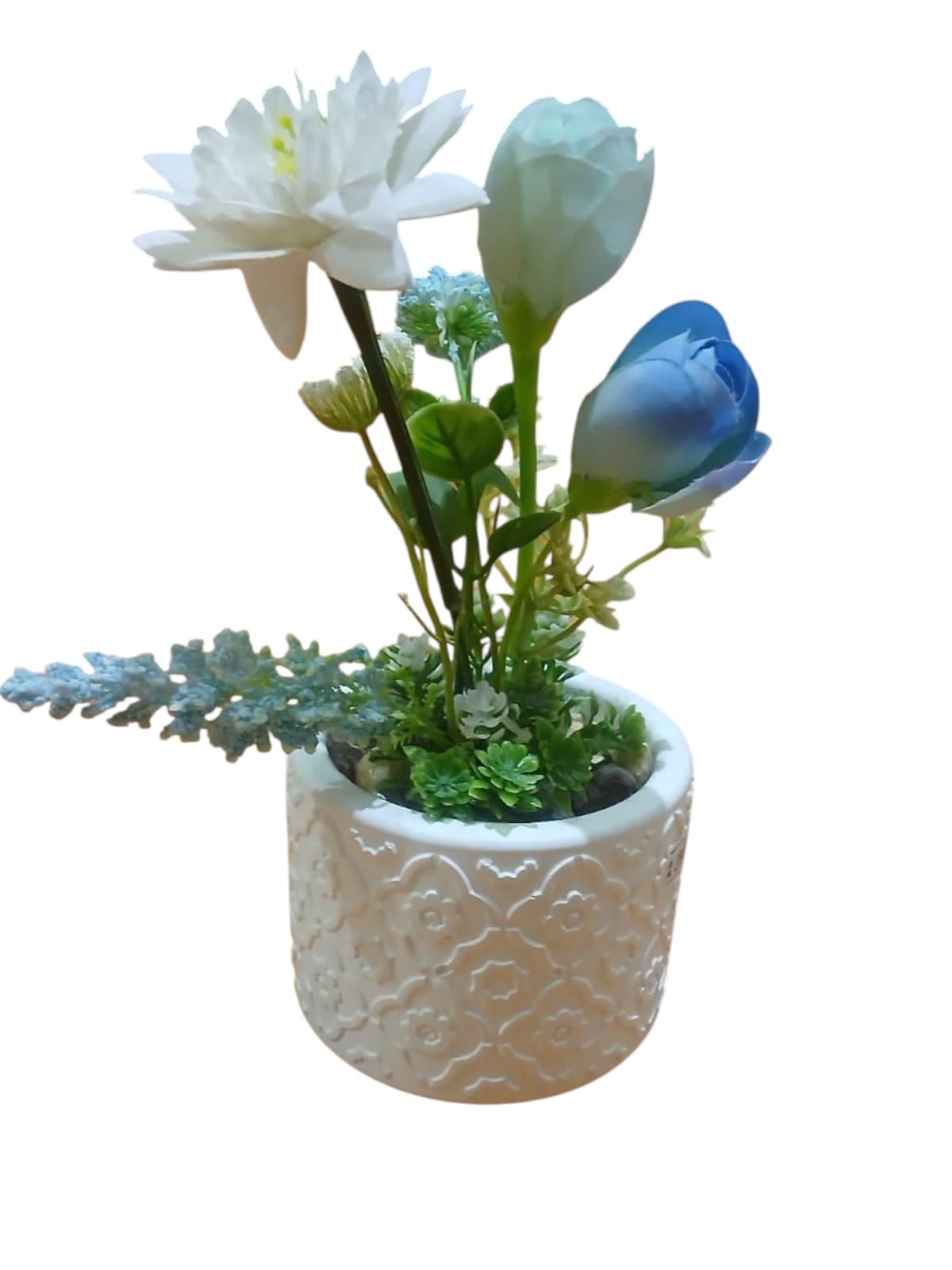 Handmade Flower Vase (with cute flower)