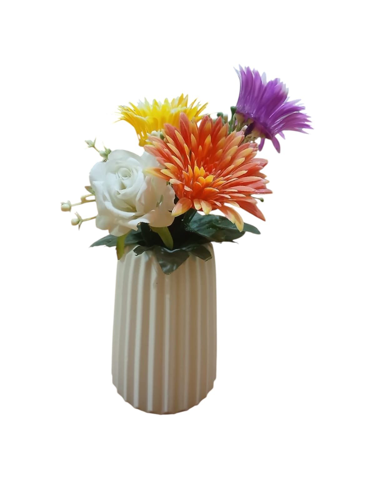 Handmade Flower Vase (with cute flower)