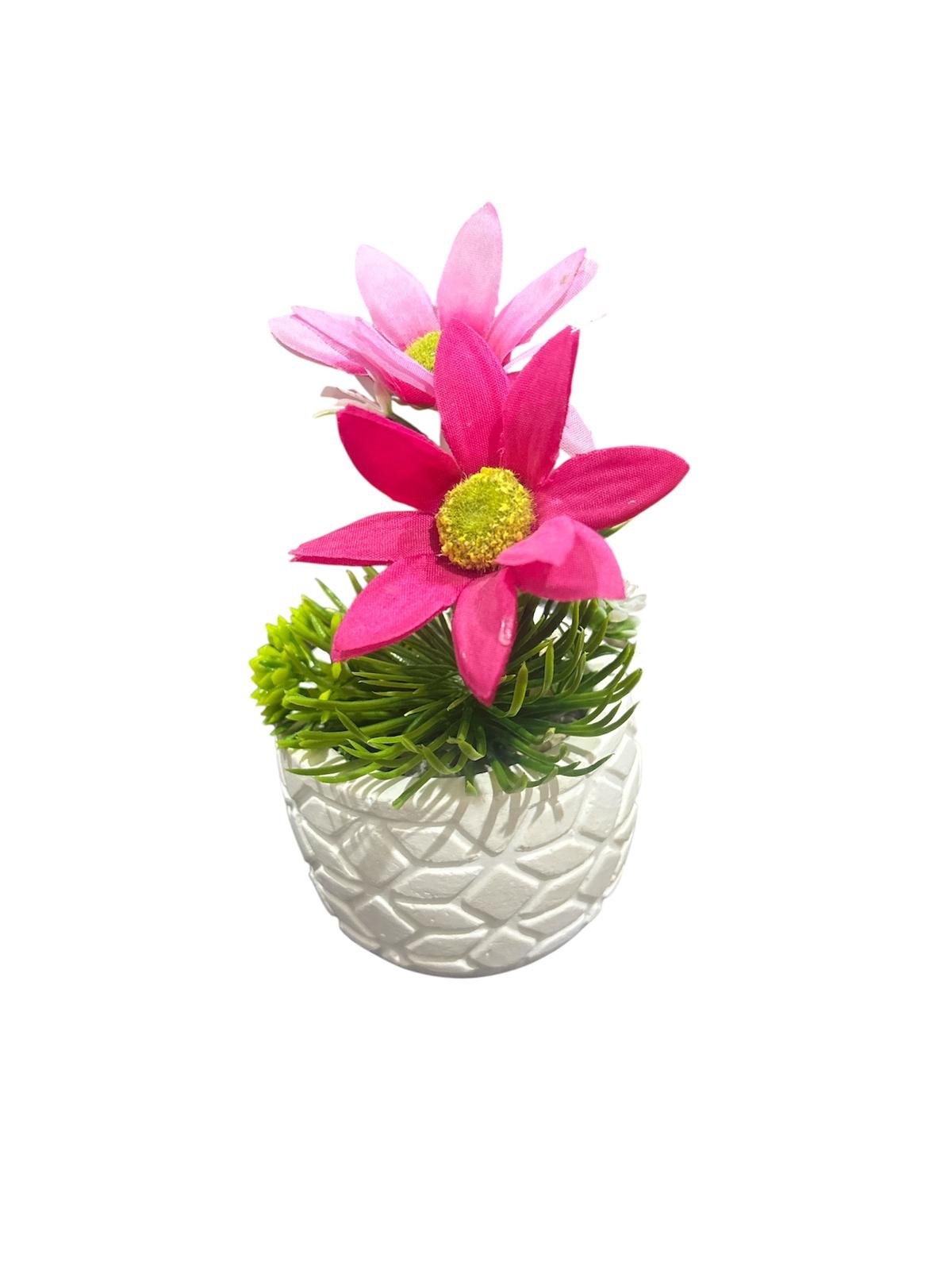 Handmade Flower Vase (with cute flower)