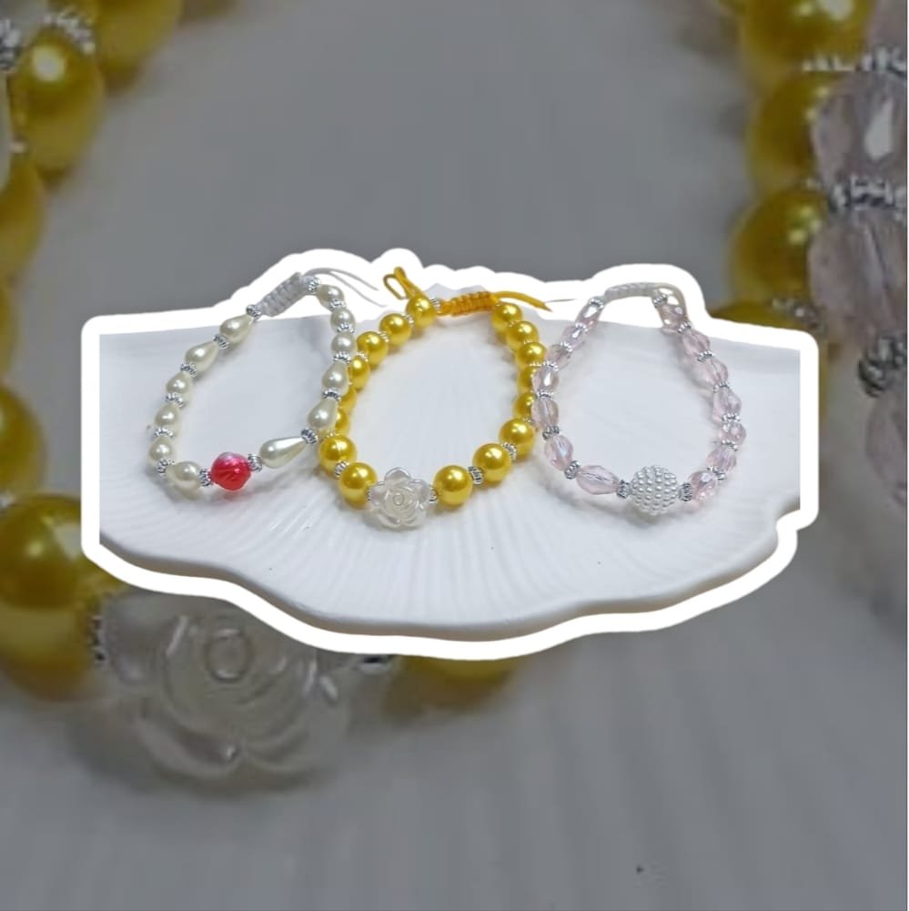 Simple Handmade beaded bracelets
