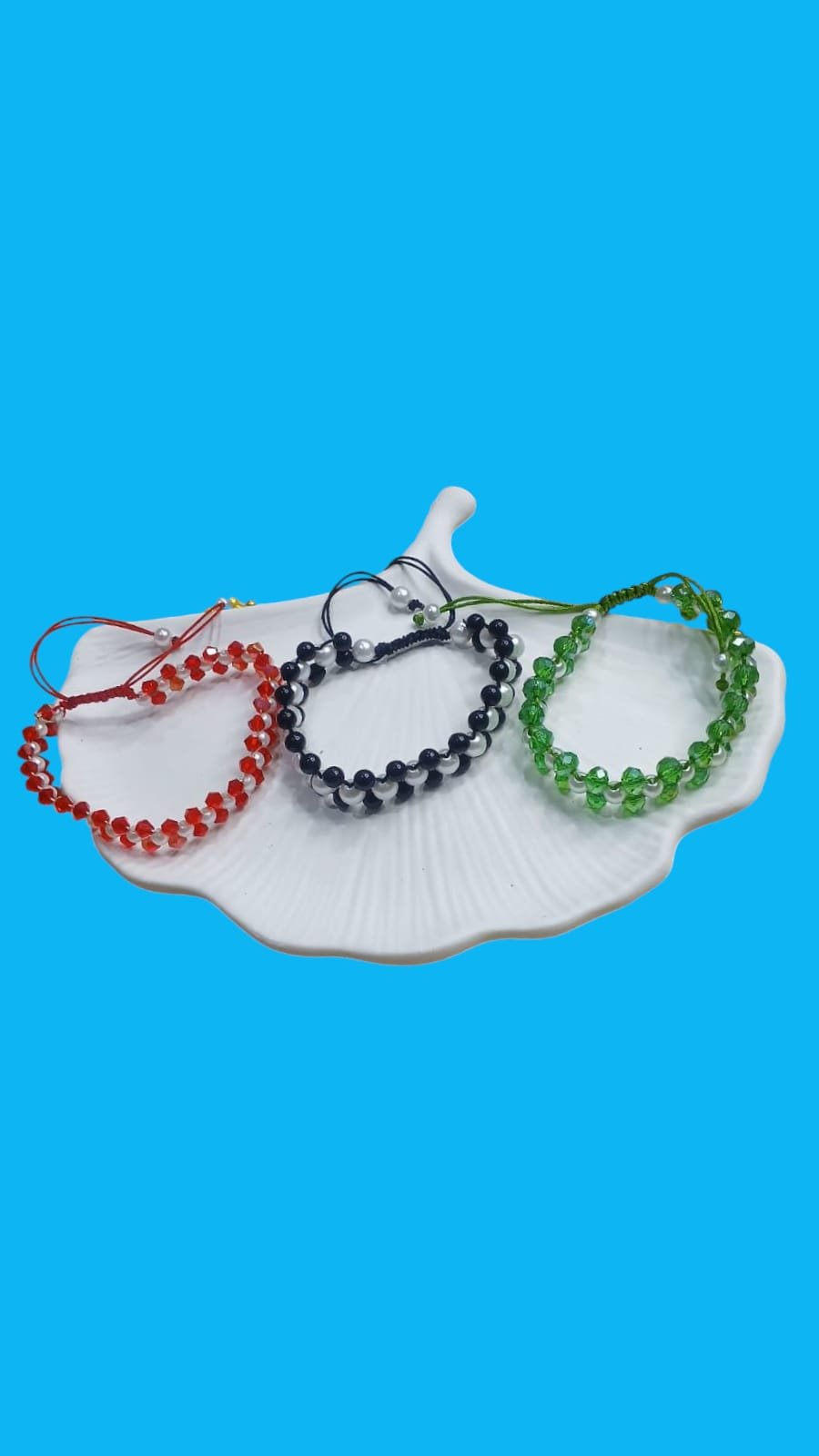 New Design Handmade Beaded Bracelets ( 3pcs. )