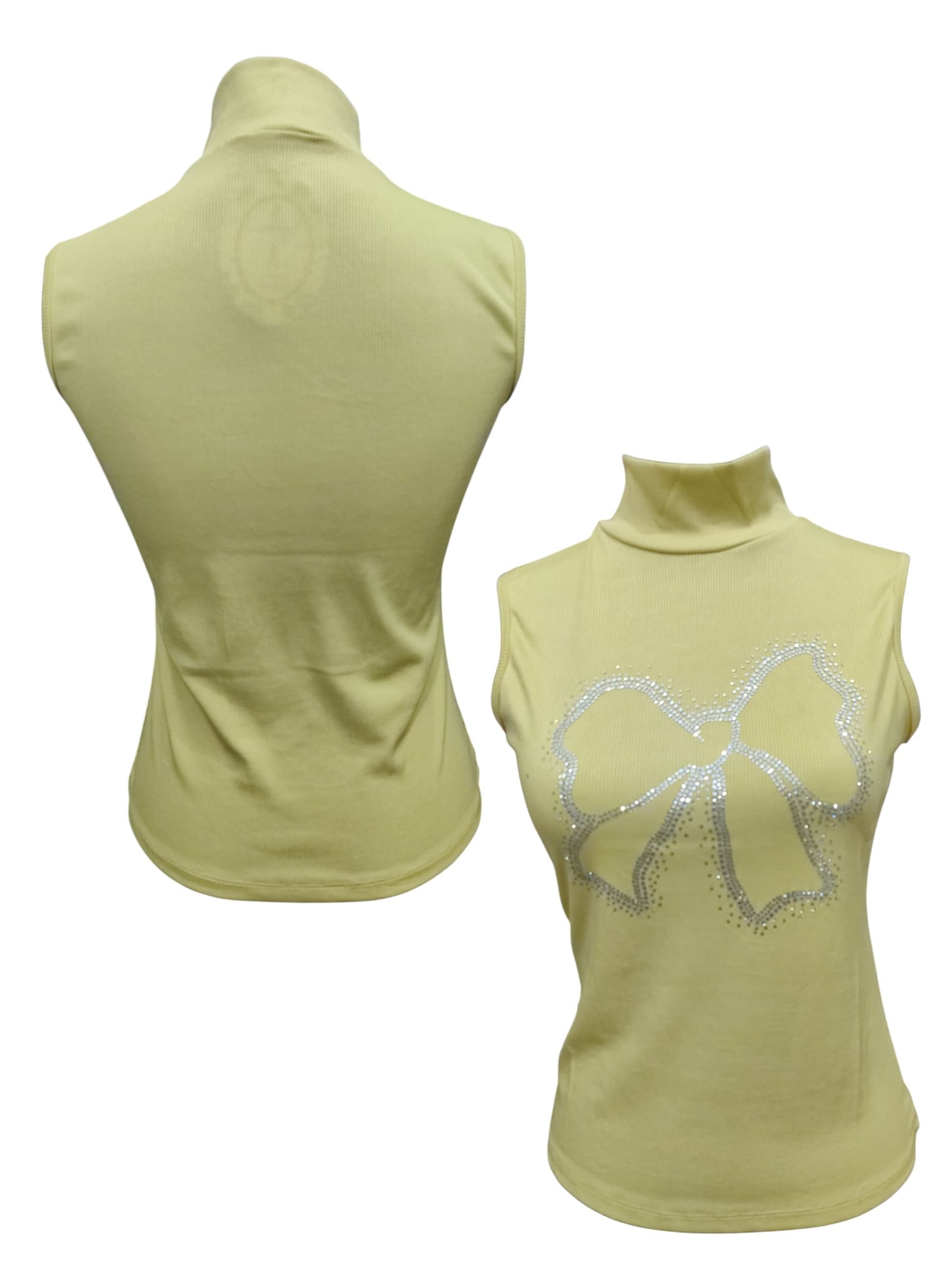 Women's High Neck Sleeveless Tops ( AM )