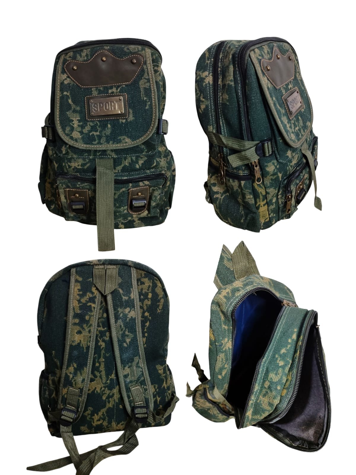 Large Capacity Men and Women's Fashionable Camouflage Backpack ( NB )