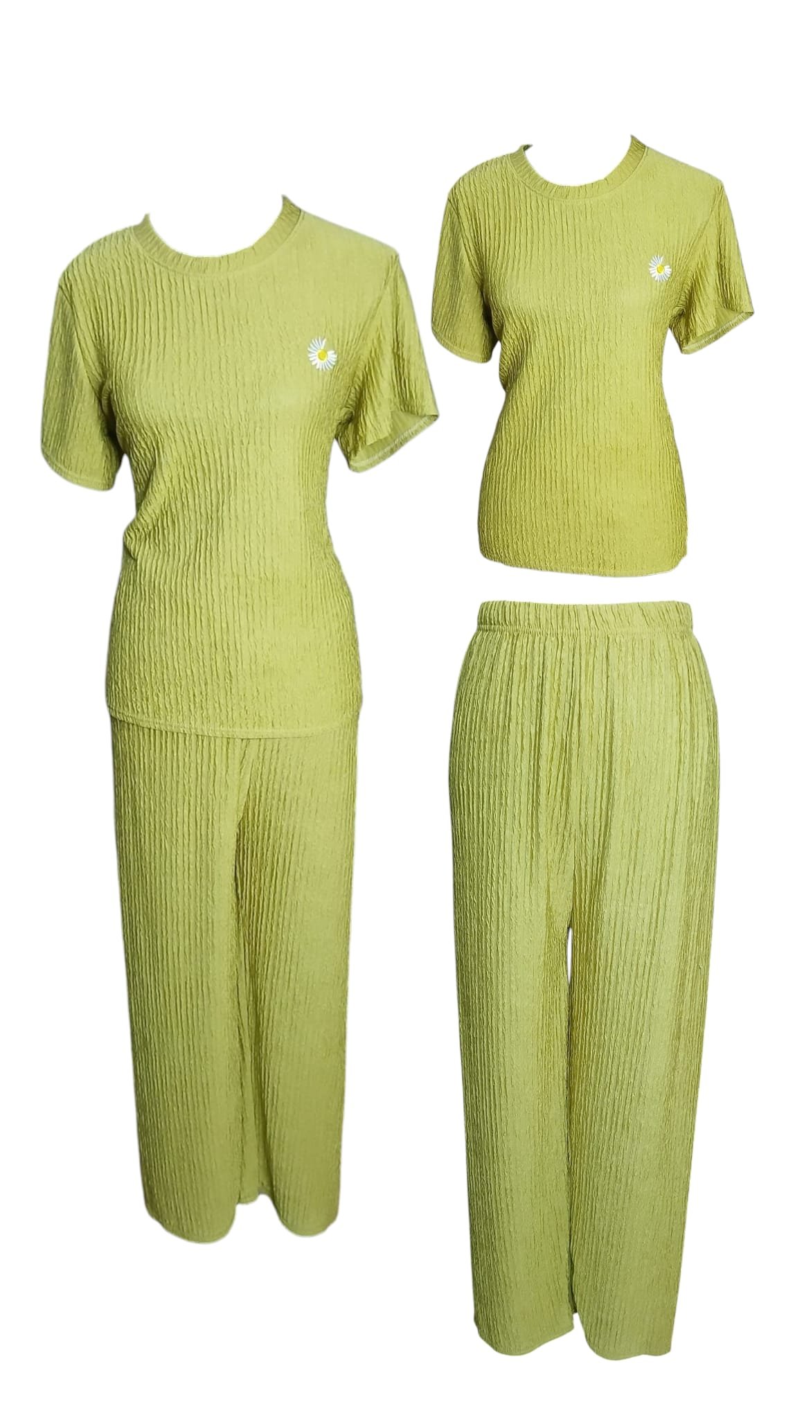 Women's Terno with Flower Design ( AM )