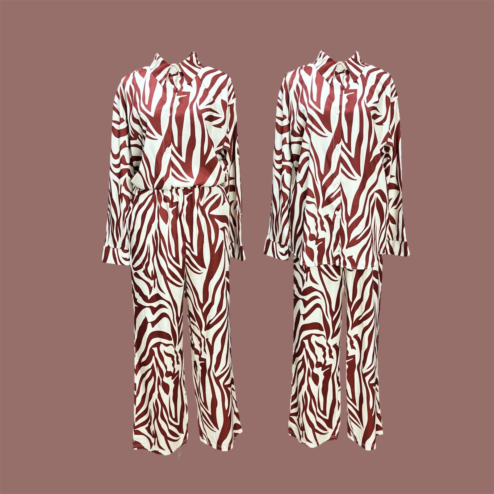 New Leopard Design Longsleeve 2 pcs. Set ( AM )