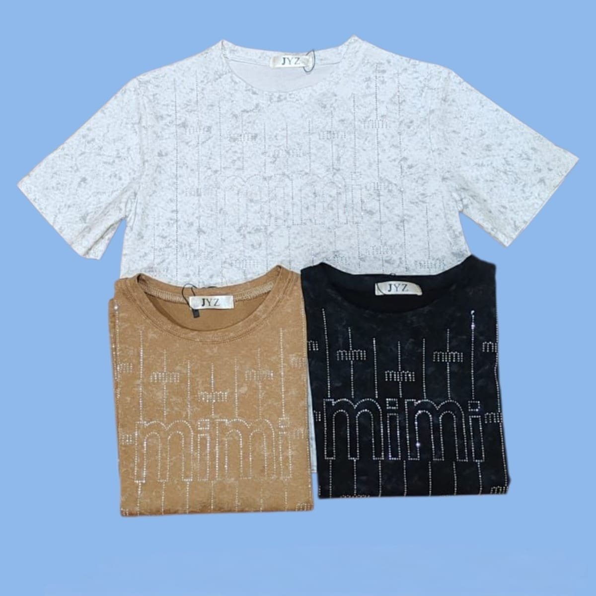 Women's Round Neck Short Sleeve Casual Graphic T-shirt ( AM )