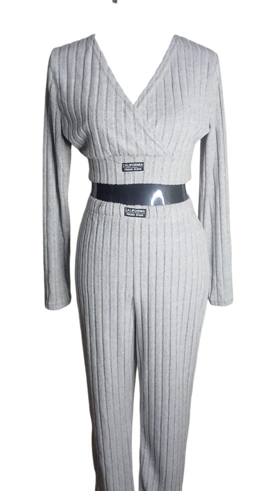 Ladies Spring/Summer Longsleeve Top with Slim Fit Pants ( AM )