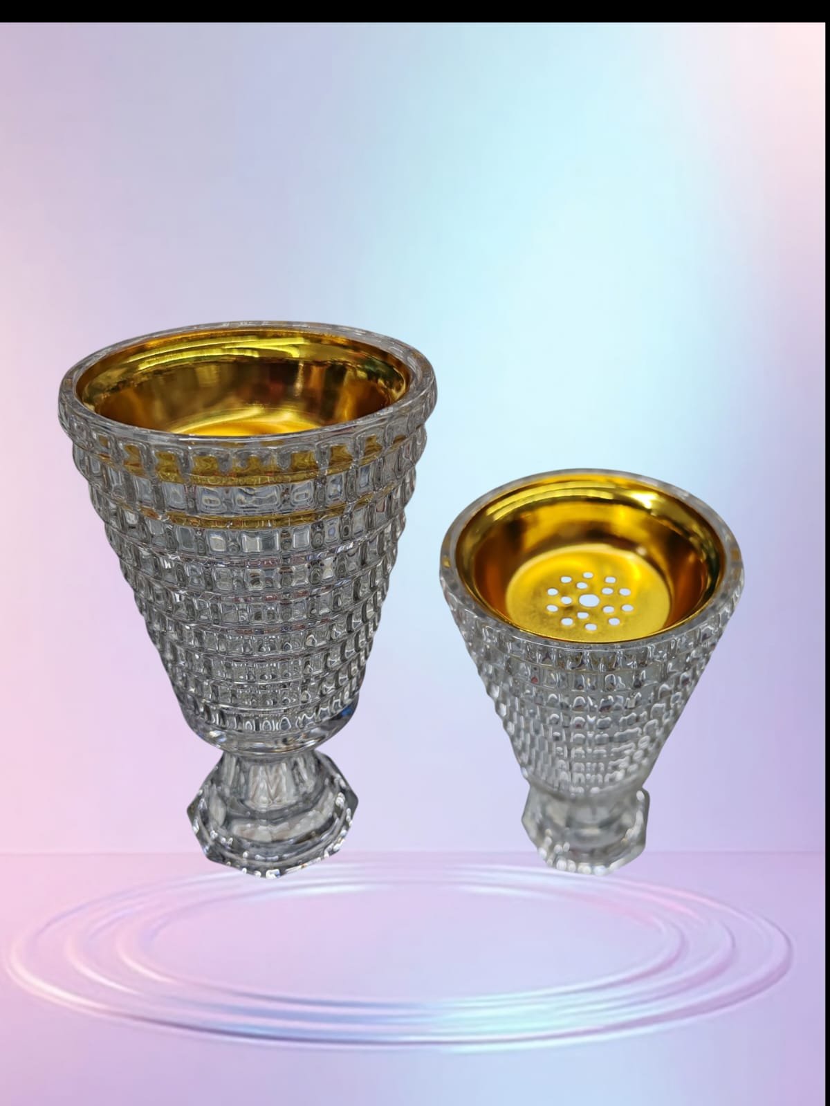 Glass Vase Incense Burner ( NC )