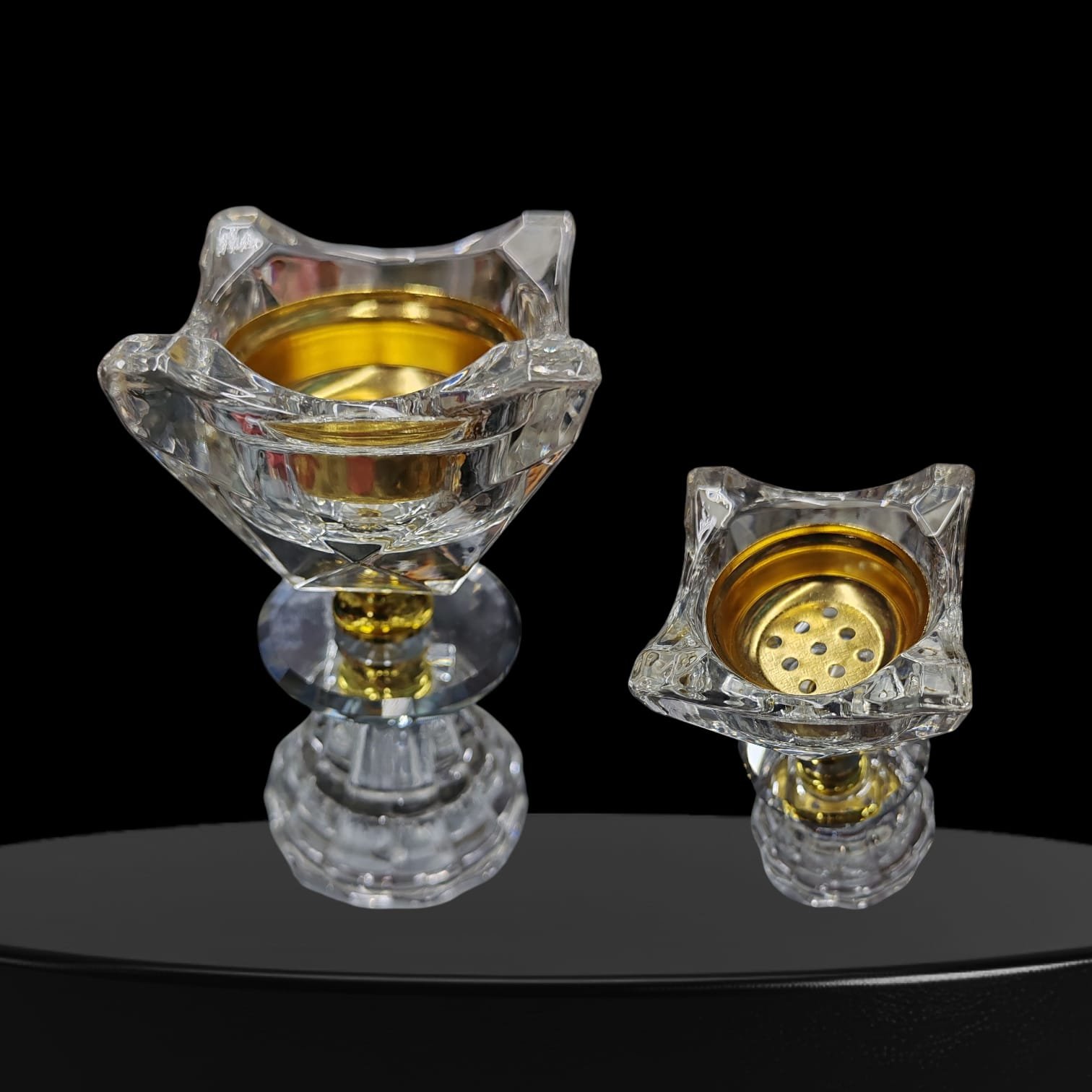 Transparent Geometric Luxury Incense Burner ( NC )