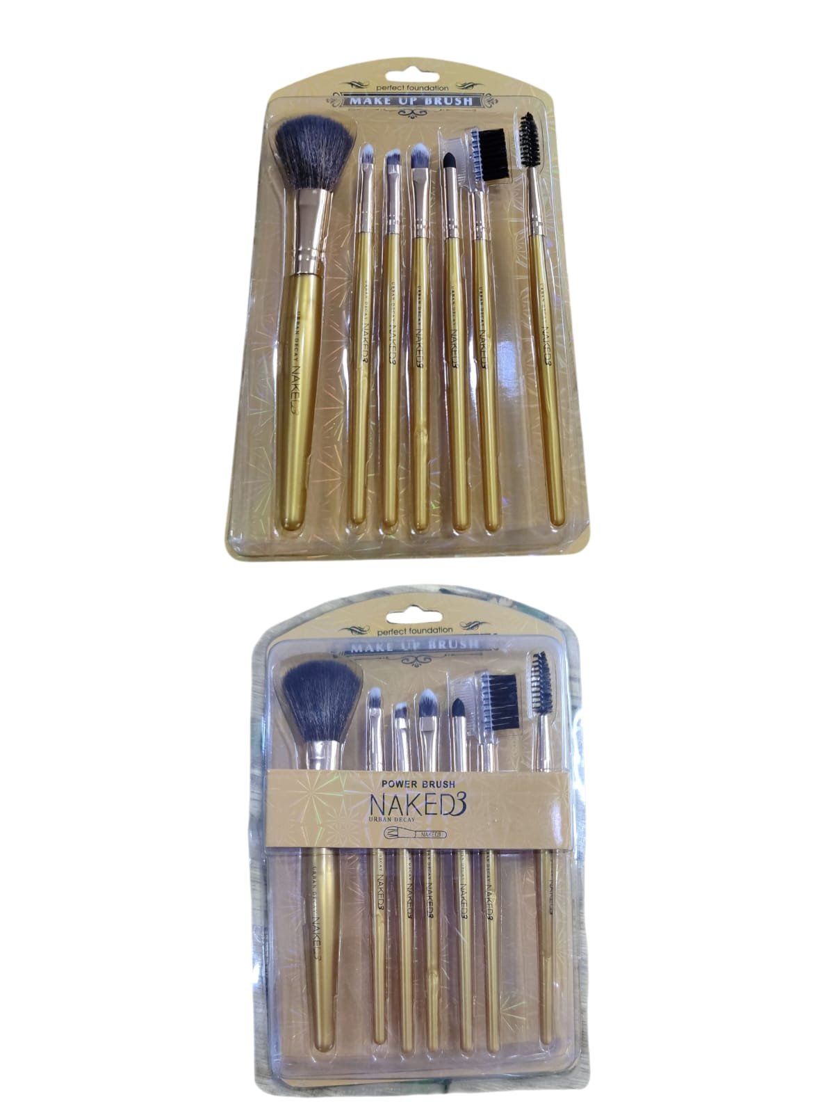 Naked 3 Makeup Brush Set