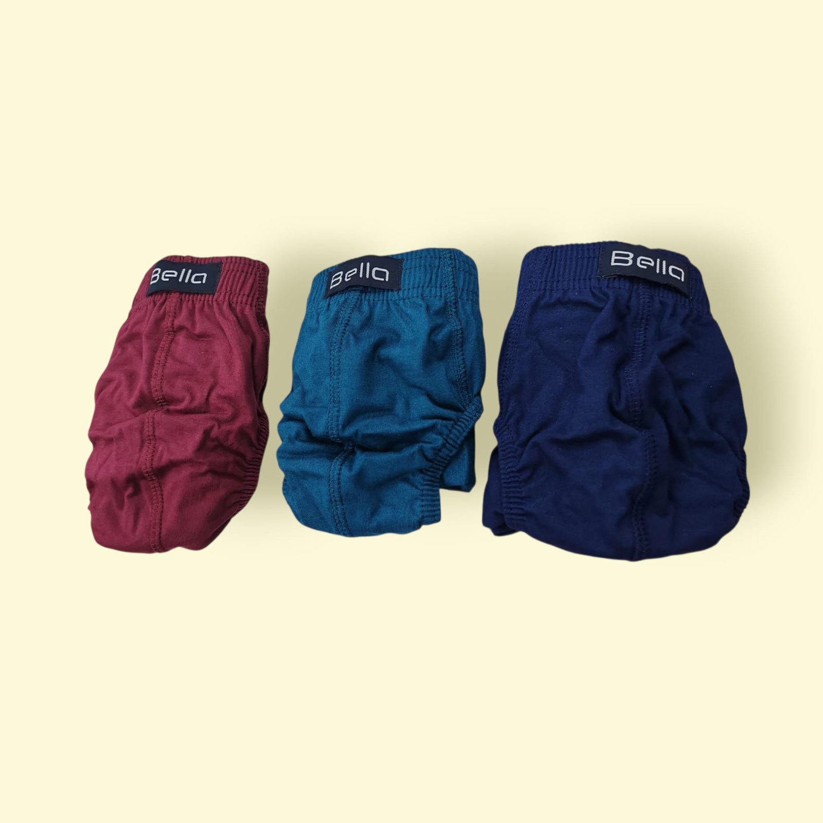 Men's Bella Underwear 3 pcs. Set BL1013 ( NC)  Freesize