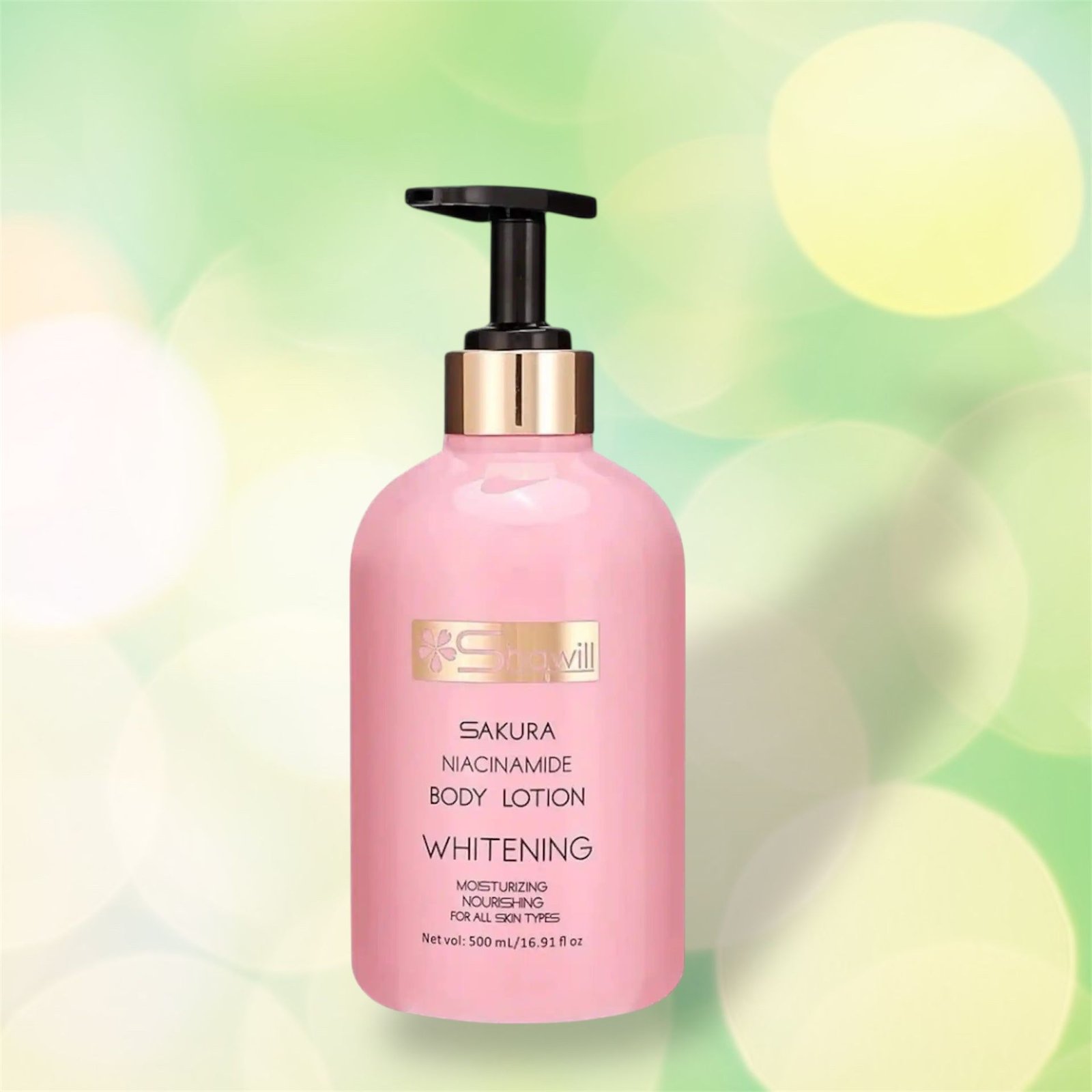 Shawill Sakura Niacinamide Body Lotion 500ml. ( M & H )