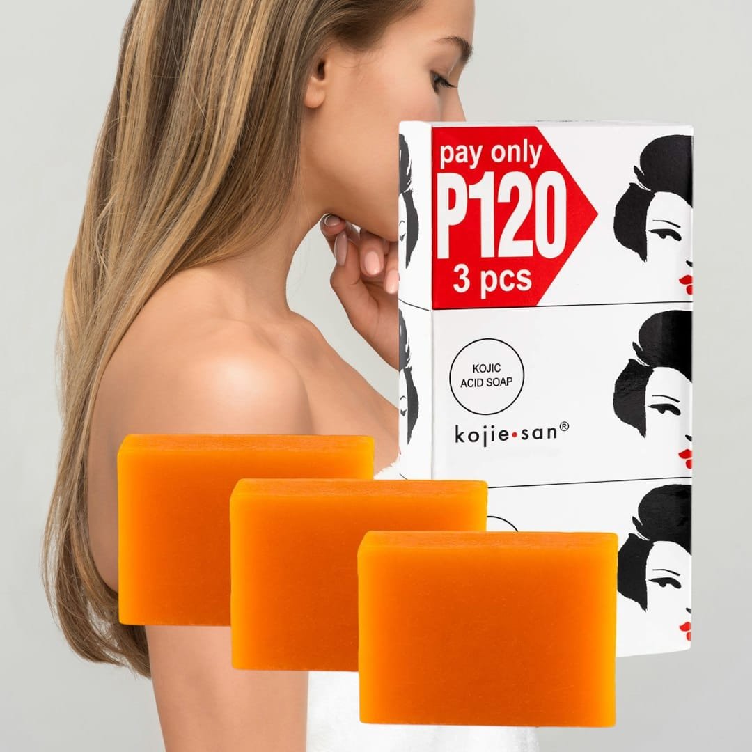 Kojie San Kojic Acid Soap 3 pcs. ( RM ) (AD )
