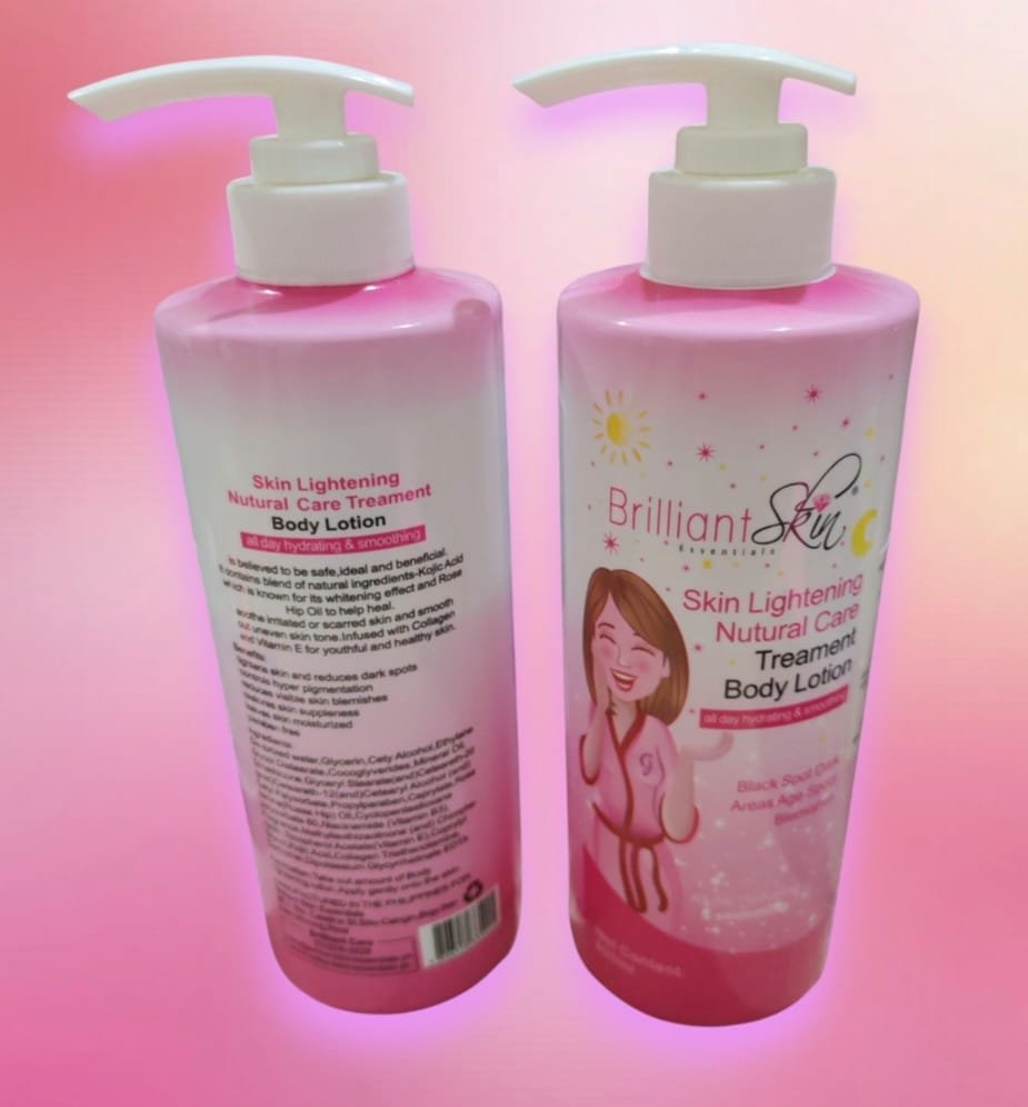 12 pcs. Brilliant Skin Body Lotion 600 ml. ( RM)