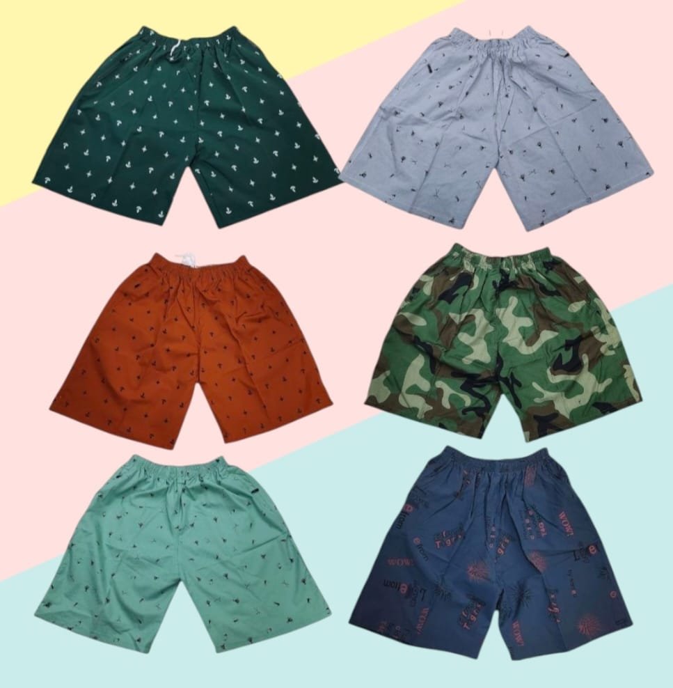 12 Pcs. Men's Outdoor Loose Casual Shorts ( NC) Freesize 