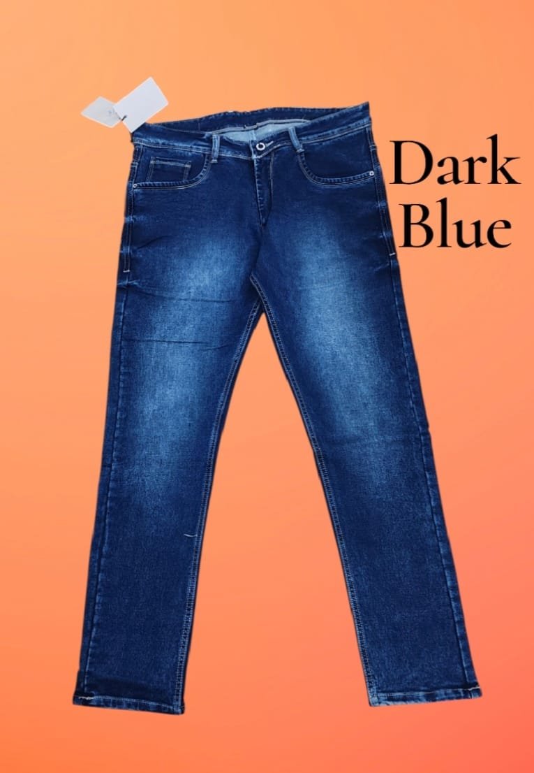 12 Pcs. Men Slim Fit Business Casual Stretch Denim Pants A-4584 ( NC) 30 32 34 36 38