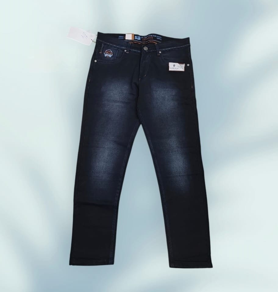 12 Pcs. Men Slim Fit Business Casual Stretch Denim Pants A-4584 ( NC) 32 34 36 38