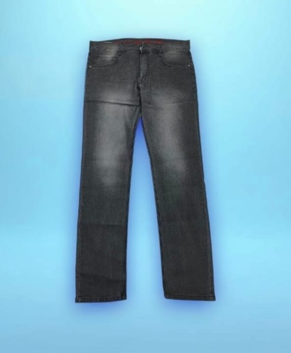 Manfinity Men's Fashionable And Minimalist Denim Jeans 3034 ( NC)