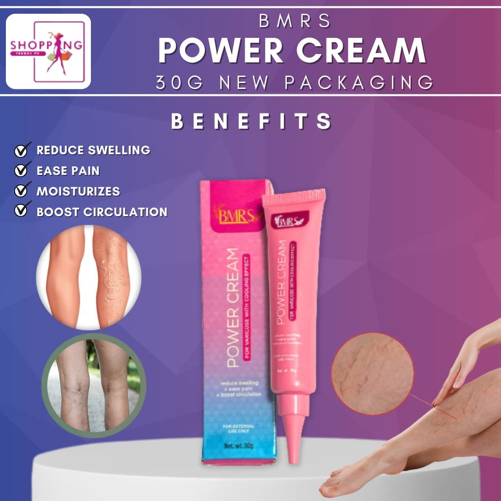BMRS Power Cream For Varicose With cooling Effect 30g. ( M&H )