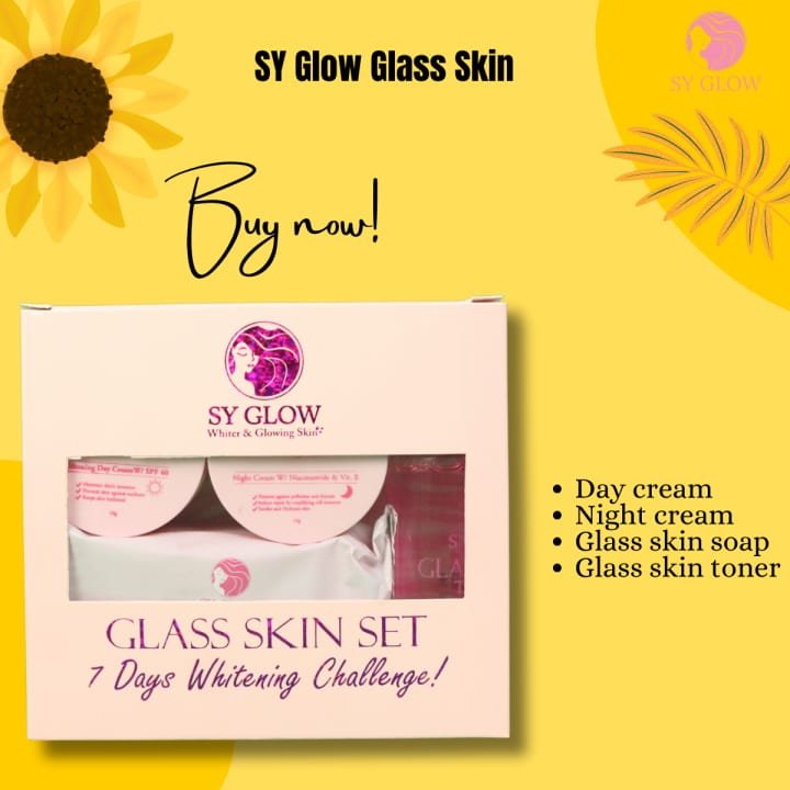 SY Glow Glass Skin Set 7 Days Whitening Challenge ( M&H )