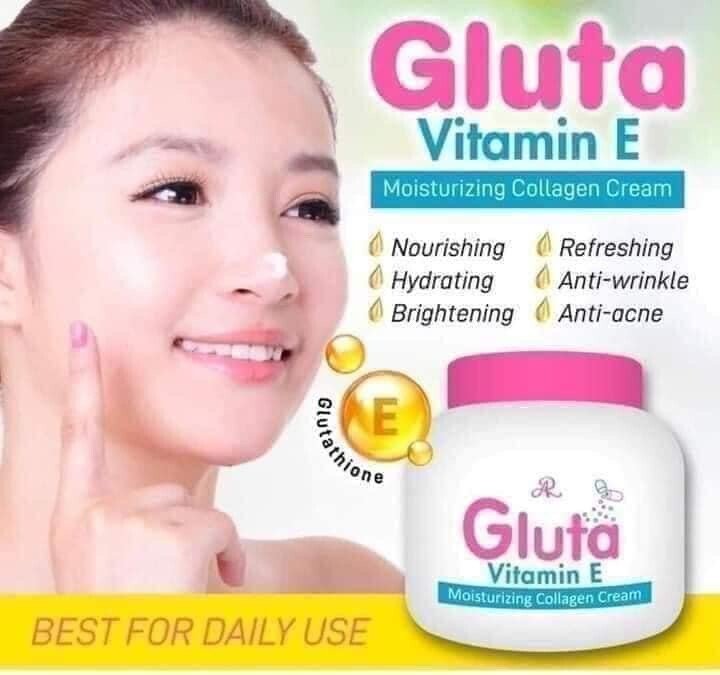 AR Gluta Vitamin E Moisturizing Collagen Cream 200ml (  M&H )