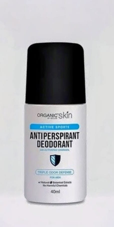 Organic Skin Active Sports Antiperspirant Deodorant Triple Odor Defense 40 ml. ( M & H )